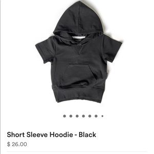 Little Bipsy Short Sleeve Hoodie